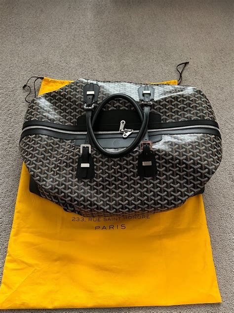 goyard boeing 55 travel bag|Goyard Goyardine Boeing 55 .